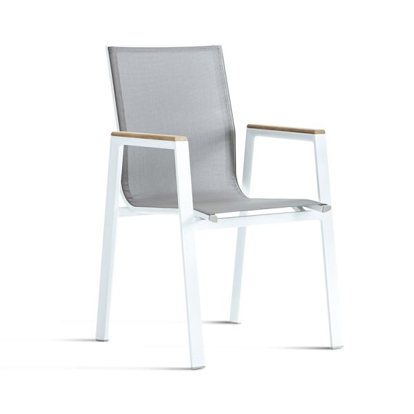 Outdoor Metal Mesh Patio Table And Chairs Waterproof Sunproof