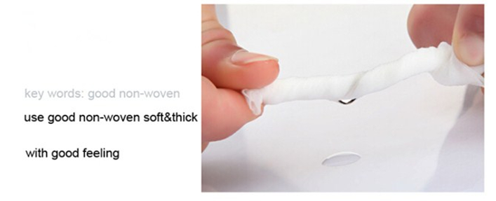 Естественный младенец устранимый намочил Випес Флушабле для руки/чистки рта