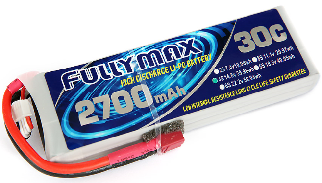 Блок батарей 30C 2700mAh 4S 14.8V FULLYMAX LiPo со штепсельной вилкой t для самолета воздушных судн RC автомобилей RC RC