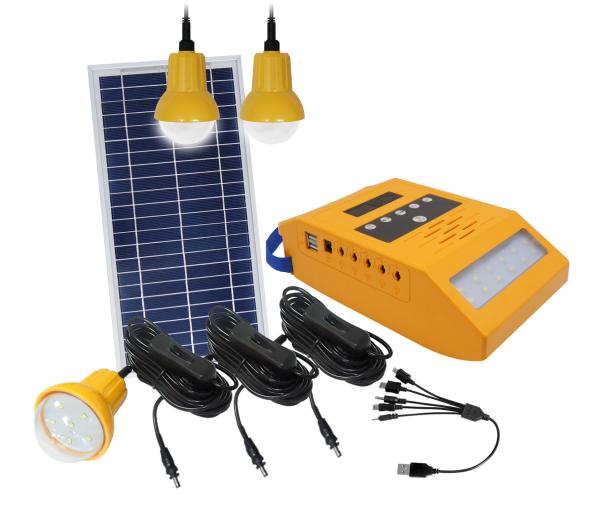 CE 21H Solar Powered Radio Kit 5M Cable Mini Solar Lighting System