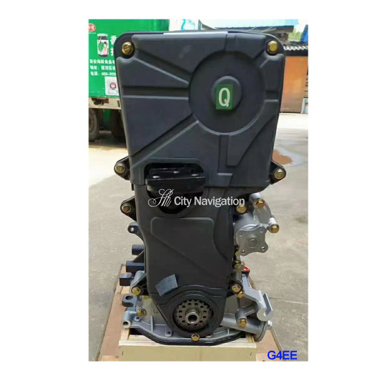 100% проверенный двигатель G4EE с длинным блоком 1.4L для Hyundai KIA Getz accent rio