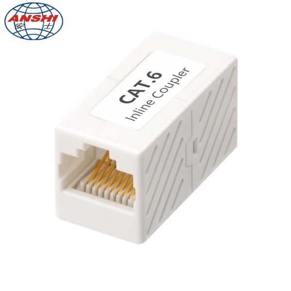 Small Cat5e Cat6 Utp Rj45 Inline Keystone Coupler