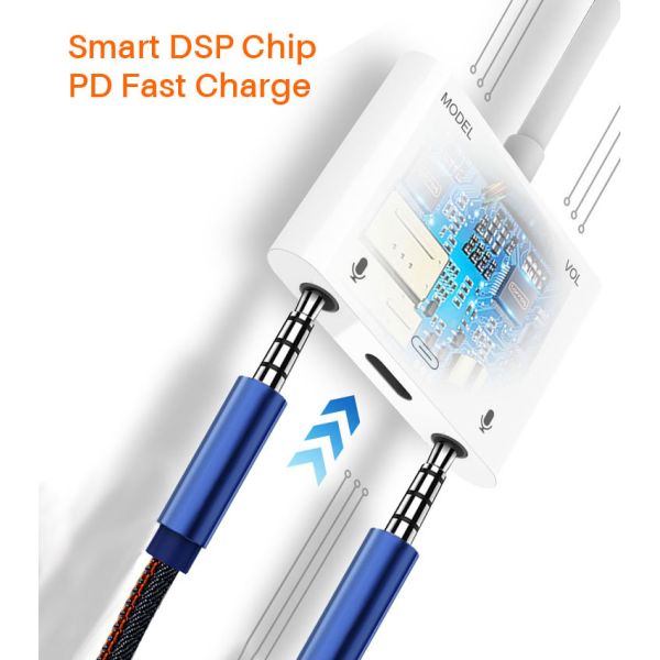 4 In 1 3A Type C To 3.5 Mm Adapter USB OTG Multi Adapter