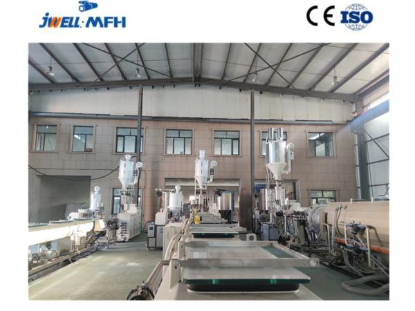 Jwell 315mm HDPE PE Pipe Making Machine , Plastic Tube Production Line