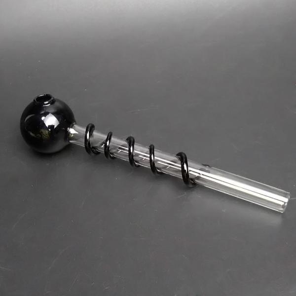 Pryrex Dot Incense Oil Burners Glass Smoking Pipe 5.5 Inches Lightweight