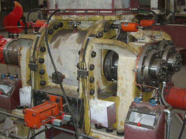 400kw 160L Drop Door Type Banbury Internal Mixer For Artificial Leather And PVC Film