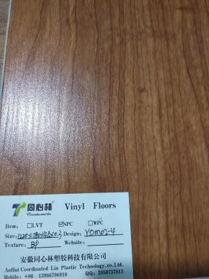 Fireproof Commercial Grade Vinyl Plank Flooring 6.0 Inch / 7.25 Inch Width