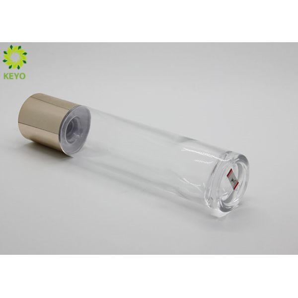 100ML Moisturizing Lotion Glass Bottle , Face Cream Glass Cosmetic Bottle