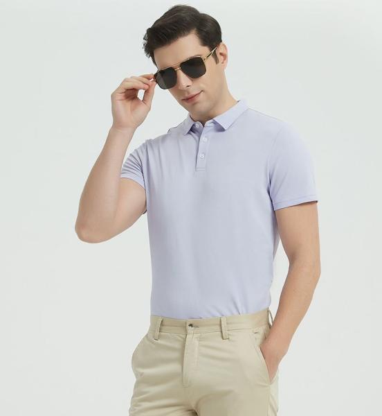 Golfe Polo Shirt de Custom Logo Ice Polo Business Casual do fabricante da fábrica do Oem