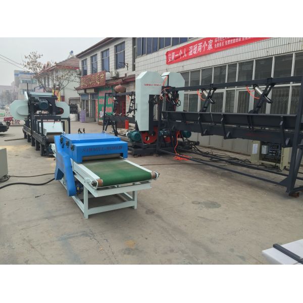 新しい設計木工業のedger板edgerは機械多数の刃のripsawの製造所を見た