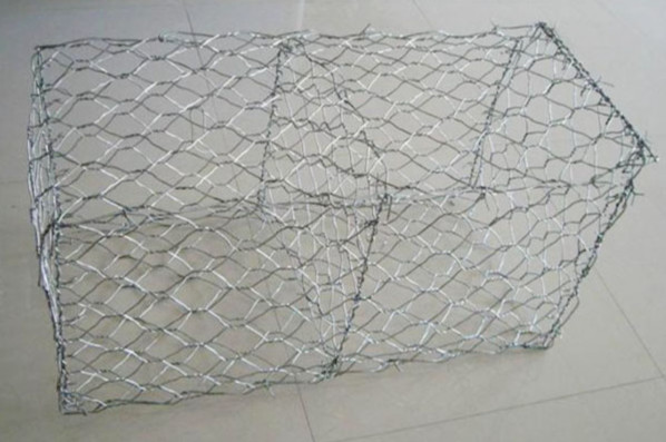 Fil d'acier durable galvanisé en gabion pour les murs de soutènement