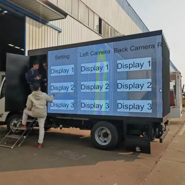 Good Price Three-Sides Expansion Mobile Stage Truck for Roadshow and Advertising