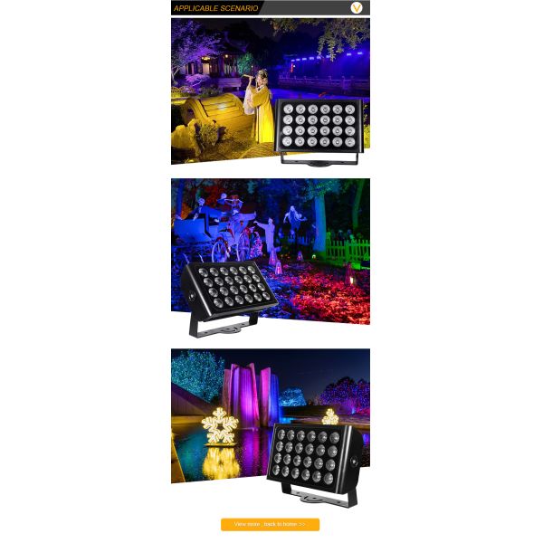 24PCS 10w водонепроницаемый светодиодный стеновой стиральный свет высокая мощность светодиодный светодиодный светодиодный светодиодный светодиод RGBW светодиодный светодиодный светодиод