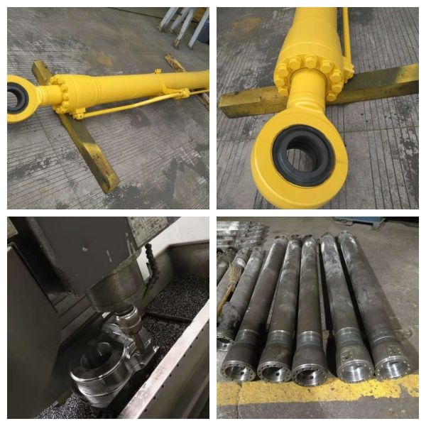 Excavator Hydraulic Cylinder for Arm Boom Bucket High Quality Parts Replacement