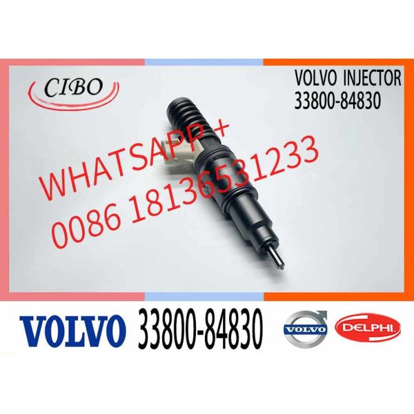 33800-84830 Diesel Fuel Electronic Unit Injector 28531135 for H-Series Engines, Compatible with BEBE4L02203 / 63229477