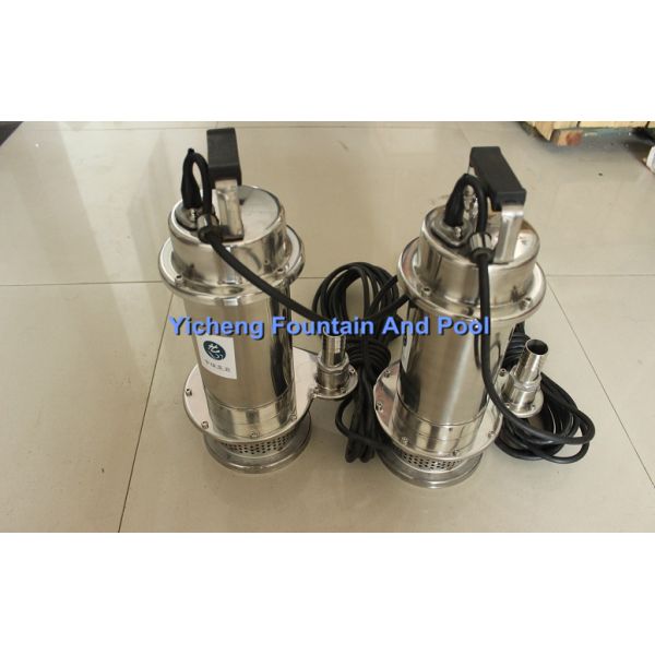 Stainless Steel Minitype Submersible Fountain Pumps For Fountain Pools And Ponds