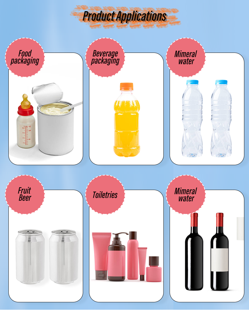 Custom Printed Shrink Sleeve Labels | Full Body Heat Shrink Wrap Labels For Cosmetic Plastic Bottle OEM Custom Logo Printing