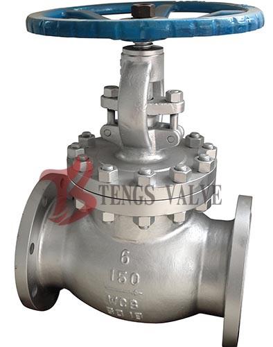 Industrial Straight Globe Valve Cast Steel Metal Seat HF Manual Operated 150LB J40H