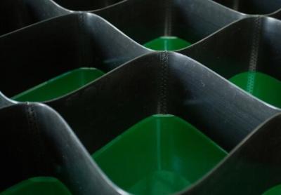 Estabilizador plástico feito sob encomenda Geocell do cascalho da entrada de automóveis do Hdpe para a construção de estradas