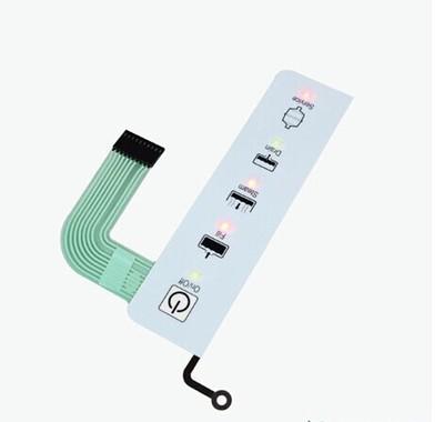 Telephone Silk Screen Printing Overlay Membrane Switch Panel ISO9001