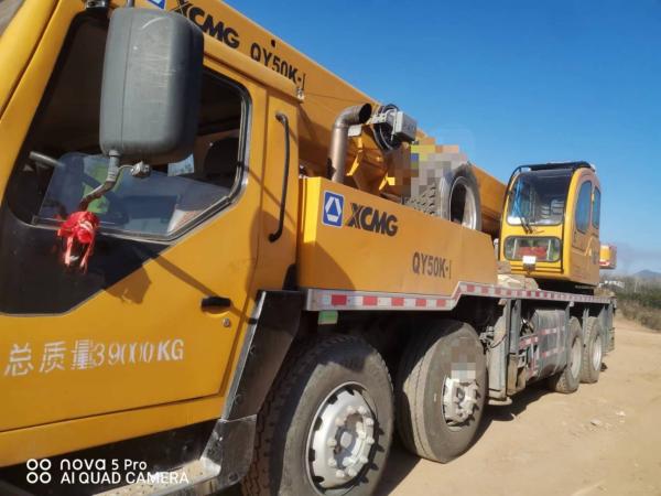 Cane de camion d'occasion de 35 tonnes de haute qualité et 4 numéros de puits à Guangzho