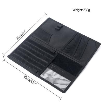 Multifunction Molle Visor Panel Organizer Tactical Car Sun Visor Cover Molle Webbing Storage Holder Pouch
