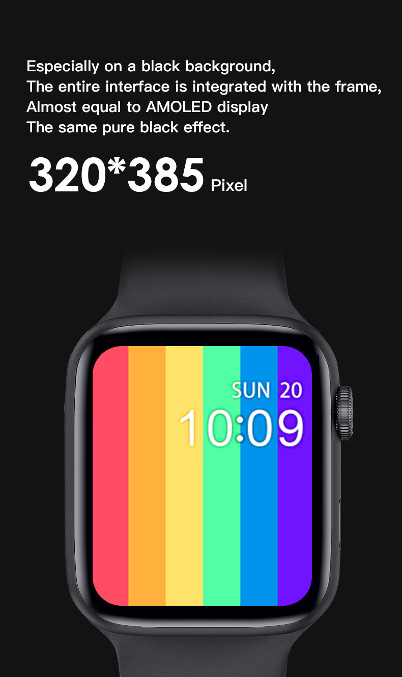 Smartwatch IWO W26+ Pro ECG обоев набора микросхем Mtk 1,75 дюймов