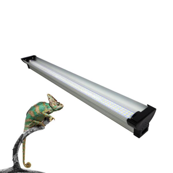 39W Small Strip Led Grow 24 Inch Reptile Light Fixture UVB Output For Tortoise