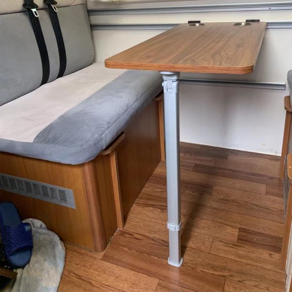 Campervan car wall table leg motor homes foldable adjustable table legs with adjustable height function