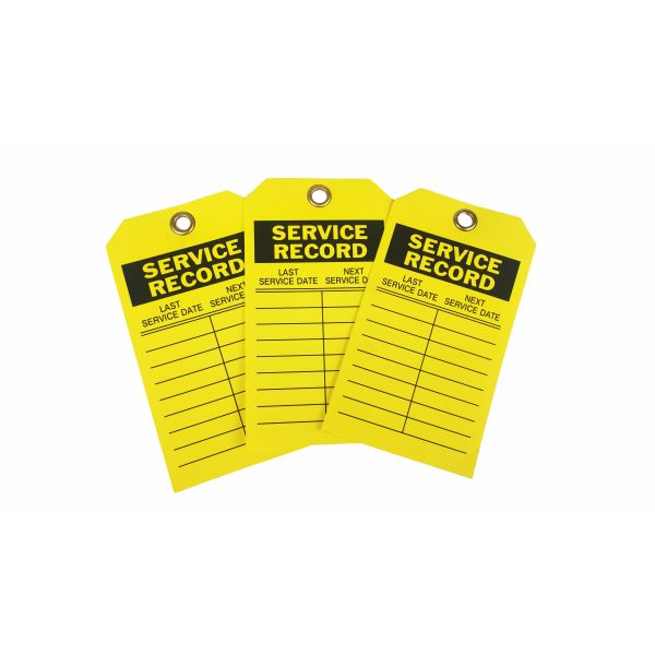 Industrial Plastic Safety Tag Customized Waterproof Plastic Material