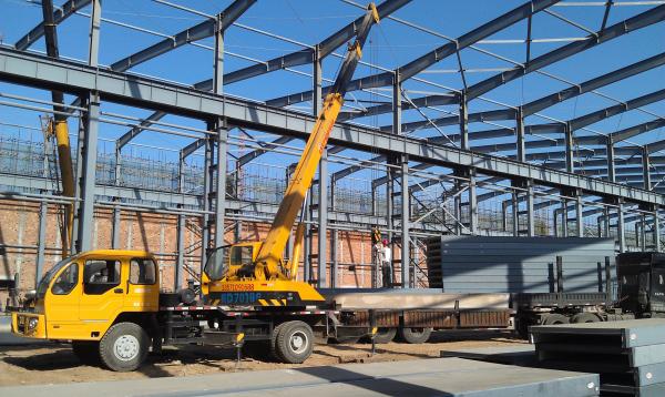 High Insulated PU Sandwich Panel Prefab Warehouse Workshops And Commercial Buildings