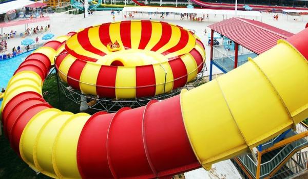 Space Bowl Slides de água de fibra de vidro para aventura diversão Parque aquático Passeios aquáticos