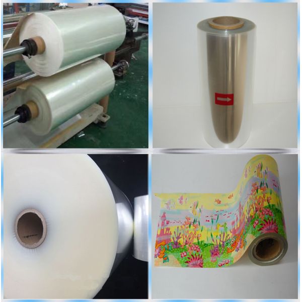30mic - 50mic Super Clear PVC Shrink Film Rolls For Cups “ First Opening Inspection ”