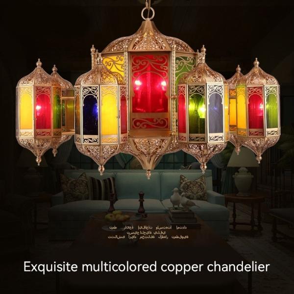 Hotel Arabian Style Copper Grove Chandelier Copper Lantern Chandelier