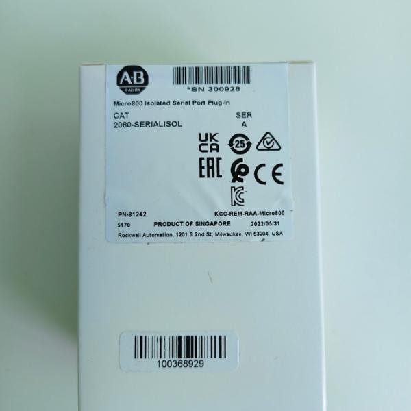 500V AC Allen Bradley 2080-SERIALISOL Isolation Voltage High Stability