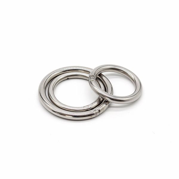 304 316 Stainless Steel Rigging Rings For Marine Construction And Industrial