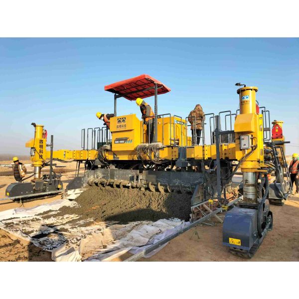 SMC-6600 Slipform Paver 3500-6000mm Paving Width High Power Engine