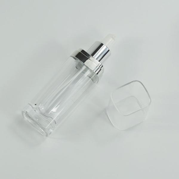 Beauty Skincare Pump Bottle Customized 60ml Double Wall Acrylic Container in Any Color