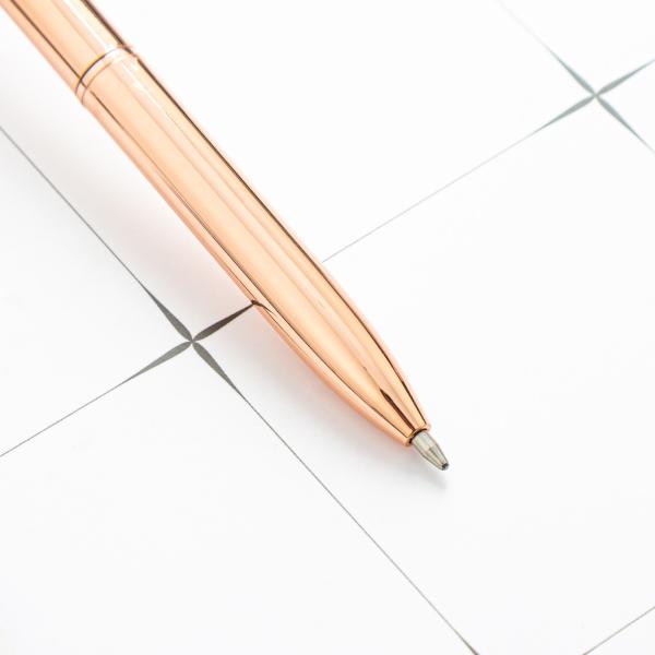 Colorful Feather Ball Point Pen Metal Creative Gift Ballpoint Pens For Office School