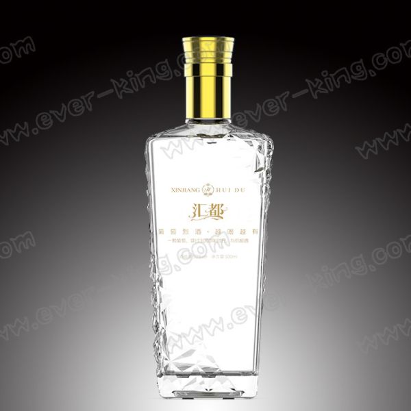 Роскошная подарочная коробка ящика Customed для стеклянной коробки бутылки вискиа джина водки бутылки ликера упаковывая