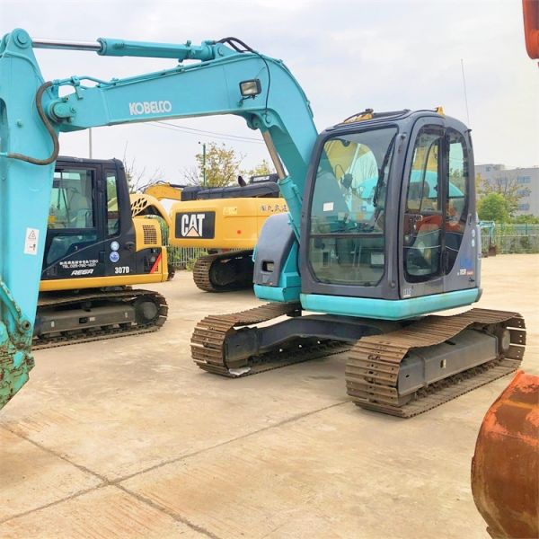 ISUZU Engine Used Kobelco Excavators SK70SR SK75 Komatsu 6ton/7ton Small Digging Machinery