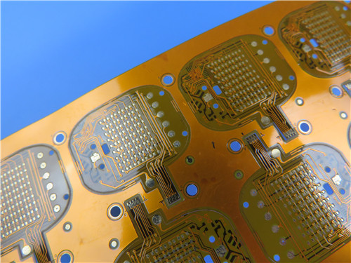 Double Layer Flexible PCB Board Built On Polyimide with 0.15mm thick for Tracking Device