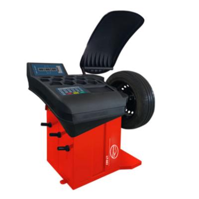 LCD Display Car Tire Balancing Machine High Precision Lengthening Shaft Automatic Wheel BalancerInfrared Positioning Function Tyre Balancing Machine
