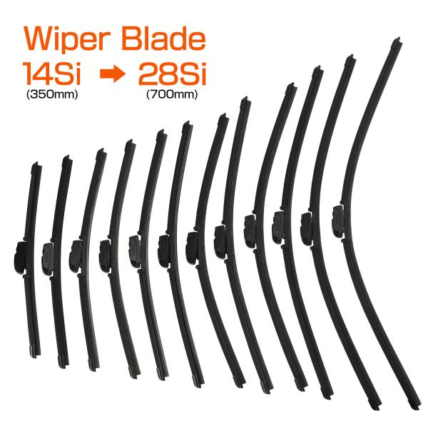 15 pouces J-HOOK éclairage de pare-brise lame pour Honda MU-015Si de MASUMA n ° MU-015Si