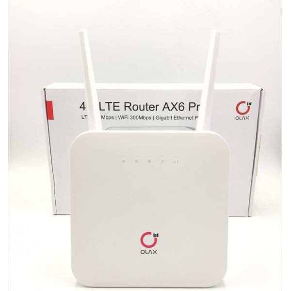 Модем TTL/IMEI силы батареи маршрутизатора 4000mah CPE 4G мини WiFi OLAX AX6 PRO