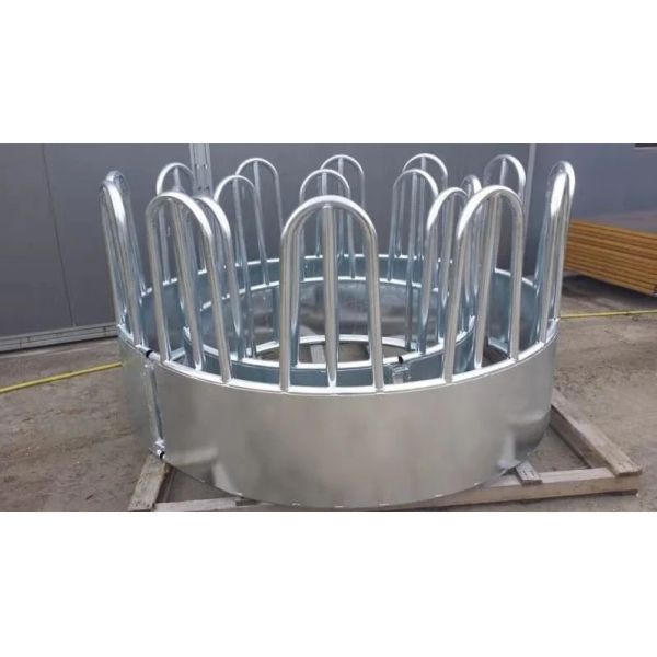 Animal Cattle / Sheep / Horse Round Metal Hay Feeder Livestock