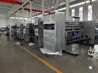 Impresión de cajas de cartón de racionalización Slotter Inline Case Maker