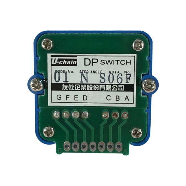 U-Chain Rotary Switch Selector 01J 01N  02J 02N 4QN 21N Taiwan Band Switch Digital Code DP Series