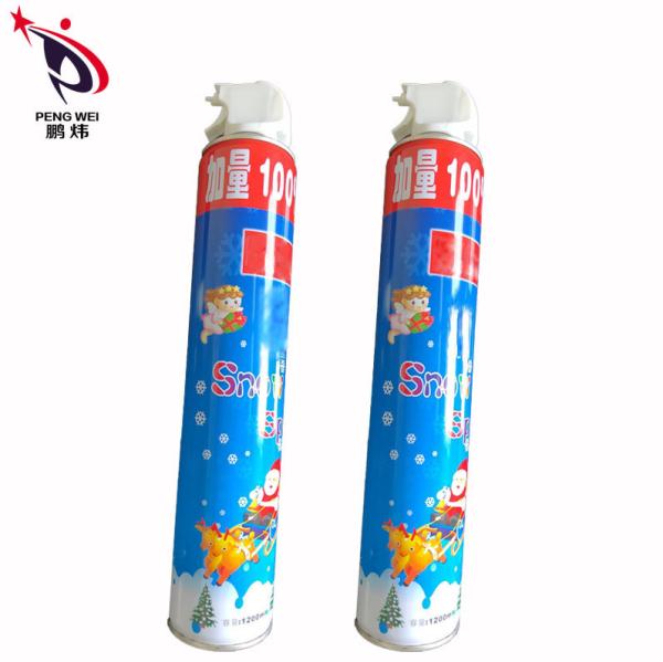 Eco Friendly Non Toxic Espuma De Carnaval Party Snow Spray Trigger Gun Foam