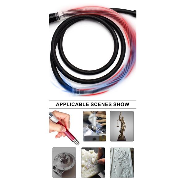 Угол воздуха гравировального станка ювелирных изделий 90 PSI умирает быстрый ход RPM точильщика 58000